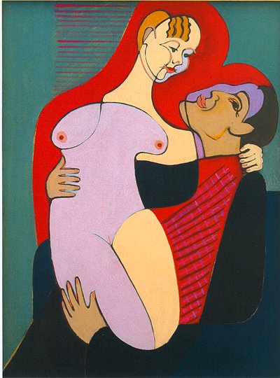 Gran pareja de amantes de Ernst Ludwig Kirchner